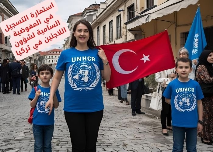 استمارة التسجيل في المفوضية السامية لشؤون اللاجئين في تركيا