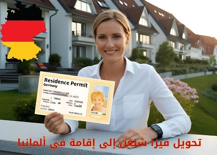 تحويل فيزا شنغن إلى إقامة في ألمانيا
