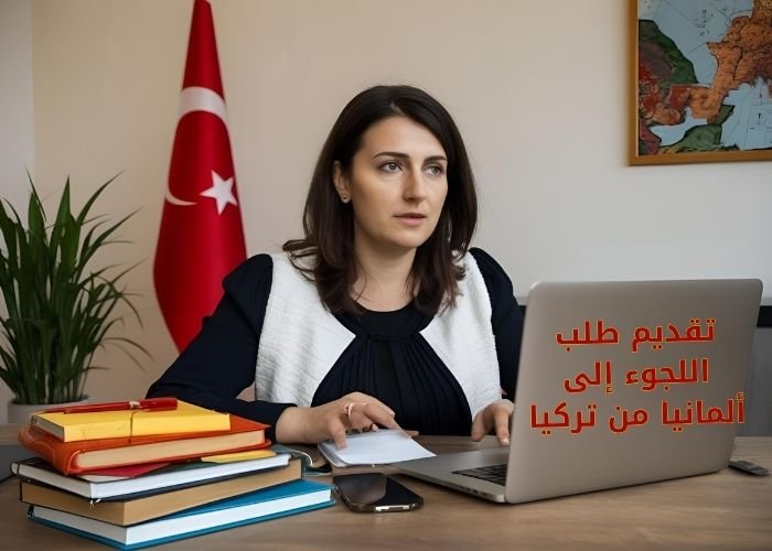 تقديم طلب اللجوء إلى ألمانيا من تركيا
