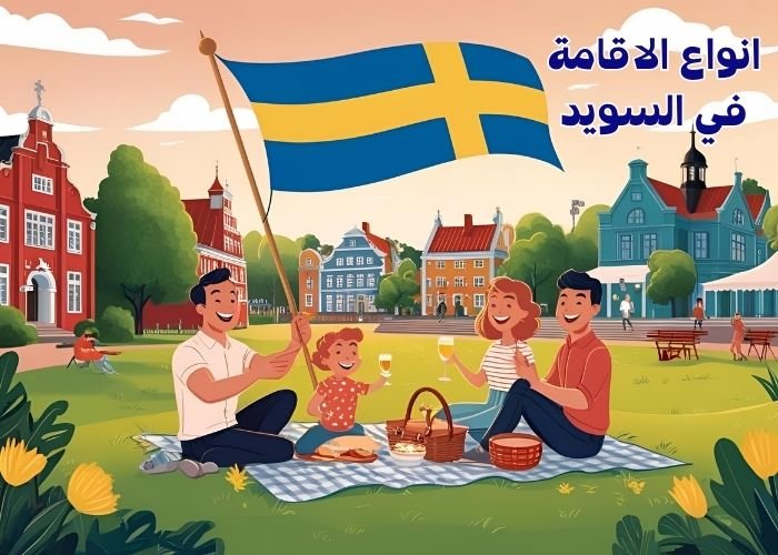 انواع الاقامة في السويد