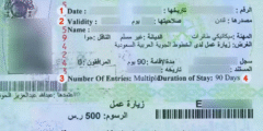 تاشيرة زيارة السعودية