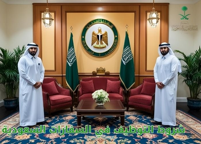 شروط التوظيف في السفارات السعودية
