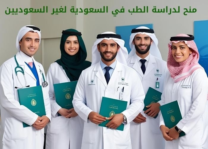 منح لدراسة الطب في السعودية لغير السعوديين