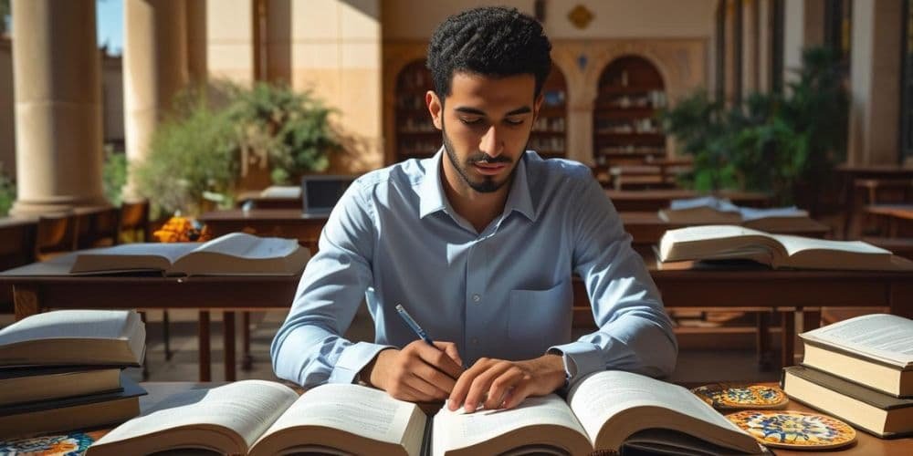طالب مصري في جامعة في إسبانيا يستعد للدراسة – شروط الدراسة في إسبانيا للمصريين