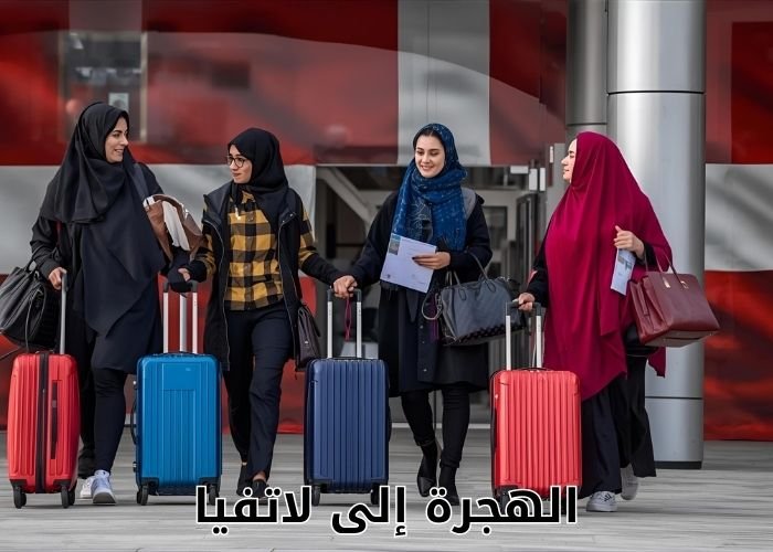 الهجرة إلى لاتفيا