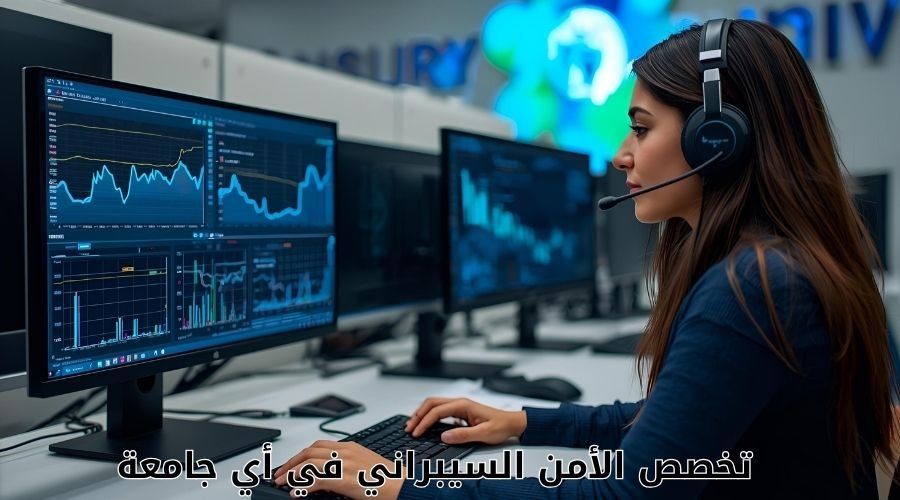 تخصص الأمن السيبراني في أي جامعة