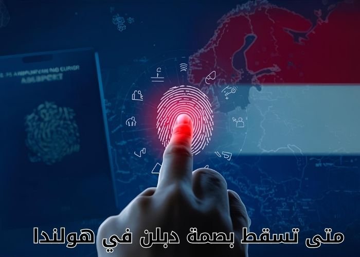 متى تسقط بصمة دبلن في هولندا