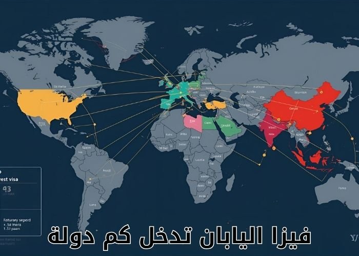 فيزا اليابان تدخل كم دولة