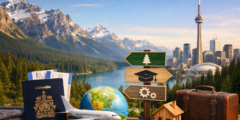 أفضل طريقة للسفر إلى كندا 2026 | دليل شامل للسياحة، الدراسة، العمل والهجرة